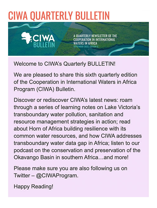 CIWA Bulletin